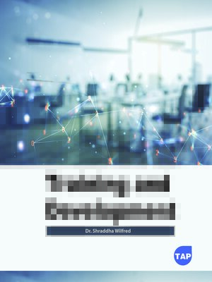 cover image of Training and Development
